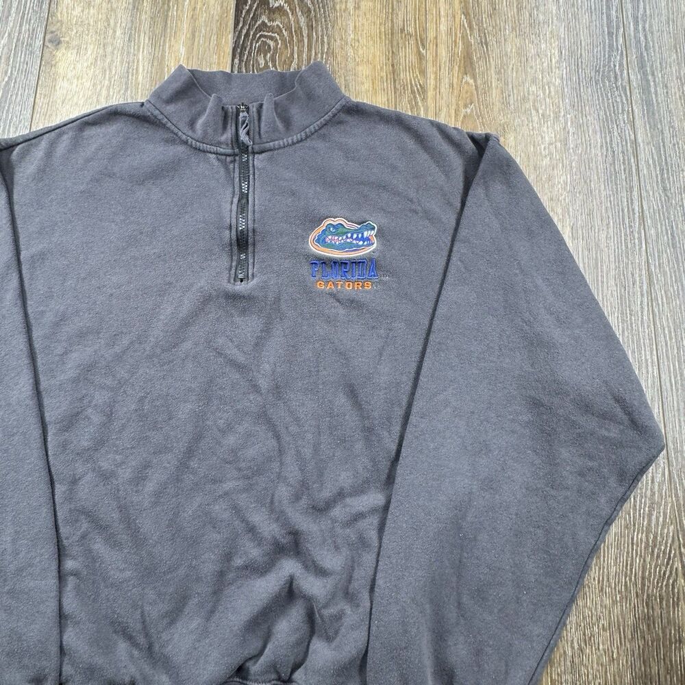Vintage Florida Gators Sweatshirt Mens XXL Gray NCAA Football Team Y2K Sweater